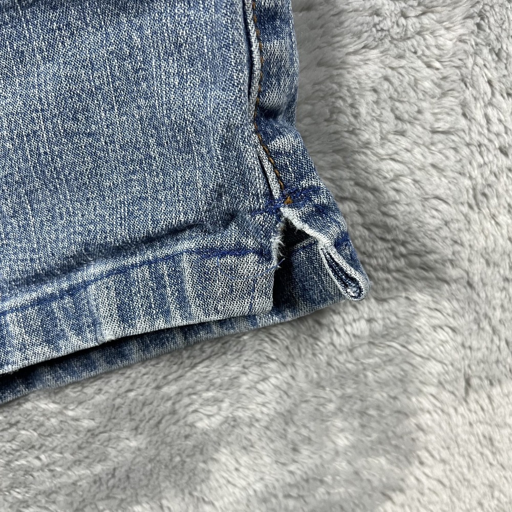 Vintage Levis 550 Relaxed Short RedTab Y2K 2000's Denim Blue Jean Shorts Size 12 - Picture 3 of 11